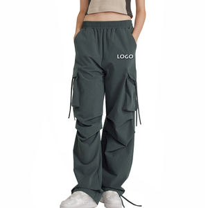 Outdoor Casual Sport Snelle Droge Heren Broek Hoge Kwaliteit Wijde Benen Grote Zak Losse Heren Cargo Broek - Product Image 3