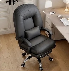 <span class=keywords><strong>Sedia</strong></span> da Ufficio Ergonomica di Alta Qualità, Design Moderno, in Pelle PU, con <span class=keywords><strong>Altezza</strong></span> <span class=keywords><strong>Regolabile</strong></span> e Girevole - Product Image 6
