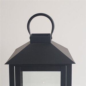 Decorativos de Metal linternas Led sin llama vela encendida antiguo linterna para mira de interior al aire libre de la casa - Product Image 6