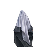 M203 #15 gaun musim panas dewasa warna-warni Muslim Cross Border Robe Turban Plus ukuran AliExpress Shopee Timur Tengah Dubai wanita