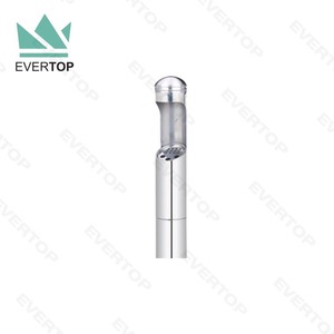 TS-FCB05B ถังใส่เถ้าทรงกลมแบบตั้งได้สำหรับสูบบุหรี่เสาเรียวเล็กที่เก็บบุหรี่ - Product Image 2