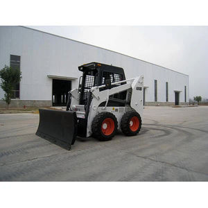 Diesel Engine Mini Crawler Skid Steer Loader with Optional <b>Attachment</b> Tools Small <b>Construction</b> <b>Machinery</b> Skid Steer Loader - Product Image 3