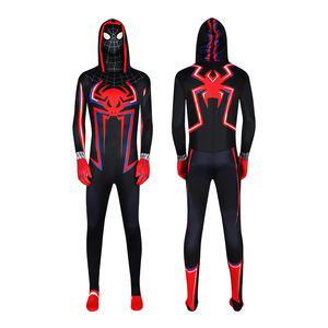 Nuevo superhéroe Spider-Man película mono Halloween Spandex Cosplay Mono para niños disfraz de niños - Product Image 3