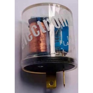 Relais de <span class=keywords><strong>clignotant</strong></span> électronique Sentlon DC12V, <span class=keywords><strong>rond</strong></span>, 2 broches - Product Image 1