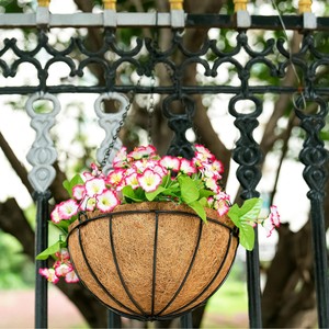 Grande bohémien appeso stuoia di cocco pianta pull <span class=keywords><strong>a</strong></span> <span class=keywords><strong>parete</strong></span> porta acqua per recinzione decorazione confezionata in cartone - Product Image 5