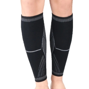 Unisex atmungsaktive Kompression hülsen Bein Kalb Schienbeins chienen Ellbogen Knies chützer Schutz Kupfer Waden hülse - Product Image 1
