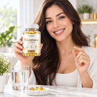Gélules de glutathion 60 pièces par flacon Glutathion réduit 300 mg