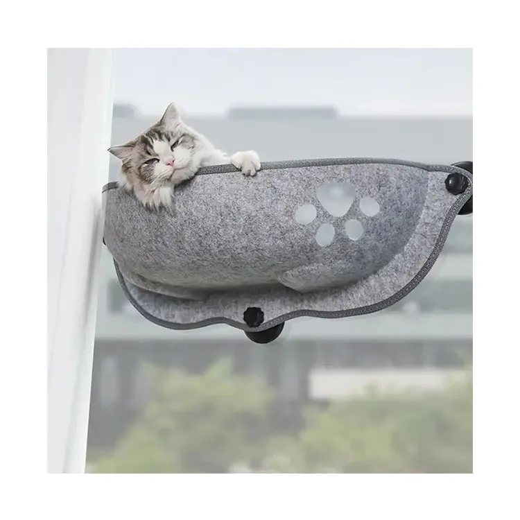 Amaca per finestra per gatti con ventose forti Pet Kitty Hanging Sleeping Bed Storage per animali domestici Warm furetto Cage Cat Shelf Seat Beds