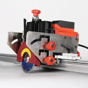 High Performance 45 Degree Mitered Cutting Stone GfCI Plug Ensures Safety 2000 RPM Single Speed Guide Rail Tile Cutting Machine