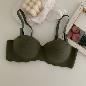 Sexy <strong>Bras</strong> for Women <strong>Push</strong> <strong>up</strong> <strong>Bra</strong> Seamless Underwear Solid <strong>Wireless</strong> Sports <strong>Bra</strong> One-pieces Gather Convertible Straps Brassiere - Product Image 5