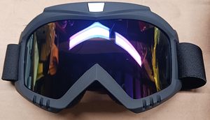 Maschera per Moto Fuoristrada Stile Harley, Occhiali per Sci e Attività all'Aperto, Antivento con Lenti Intercambiabili in TPU - Product Image 6