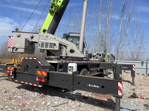 Grue mobile hydraulique Zoomlion 50t ZTC500 d'occasion avec peinture d'origine, machine de levage, prix usine - Product Image 3