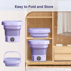 New Electric Portable Washer and Dryer Small Foldable <b>Mini</b> Washing Machine for Baby Clothes - Product Image 5