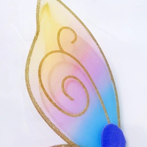 Mới Đầy Màu Sắc <span class=keywords><strong>Tinker</strong></span> Chuông Công Chúa Tutu Ăn Mặc Hiệu Suất Đạo Cụ Thiên Thần Cổ Tích Bướm Cánh Headband Thiết Lập Trang Phục - Product Image 3