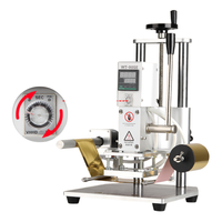 Máquina de Impressão por Transferência Térmica 2025 Manual e Automática para Papelão/Brotos de Bambu Couro Impressão de Logo Personalizado