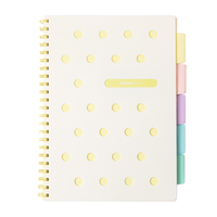 Benutzer definiertes Logo A4 3-Ring-Binder Notebook Weizens troh PU-Leder Erweiterbare Datei Tasche PP PVC-Tasche Schul portfolio Spiral A5