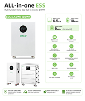 Fabricant Direct Onduleur Solaire Hors Réseau 6.5kW 10kWh avec Batterie Lithium LiFePO4 48V/51.2V pour Système d'Alimentation de Secours Domestique OEM ODM