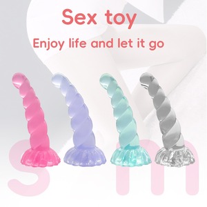 Nuevo tapón Anal de cristal para mujer con simulación de giro de cristal seguro para masturbación de pene producto de juguete sexual Anal - Product Image 2