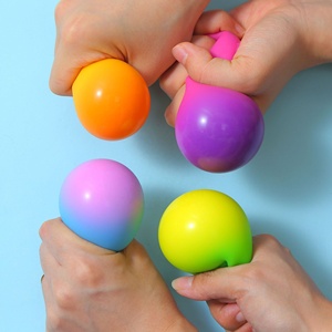 ของเล่นเปียกลูกบอลแป้งเพิ่มขึ้นช้าๆของเล่นแบบไล่ระดับสีประสาทสัมผัสแบบไวต่อความเครียดสำหรับเด็กความวิตกกังวล - Product Image 5
