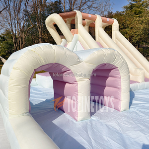 Parco Acquatico Gonfiabile SMOL con Piscina e Percorso a Ostacoli, Scivolo Acquatico per Bambini - Product Image 2