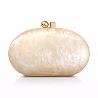 Nouvelle pochette de soirée pour femme, sac à bandoulière/porté croisé, sac de fête, luxe léger, orné d'une chaîne, en forme de coquille, printemps 2023