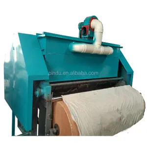 electric multi small dustless wool cotton cashmere combing carding processing machine for polyester fiber