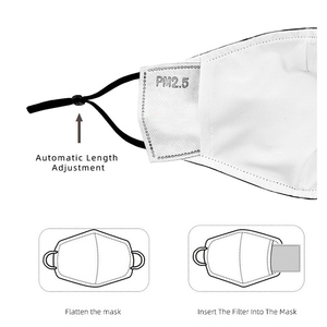 Mặt Nạ Lụa Lạnh Logo Tùy Chỉnh Mặt Nạ Thoáng Khí Chống Bụi Mặt Nạ Cotton Tái Sử Dụng Có Thể Giặt - Product Image 3