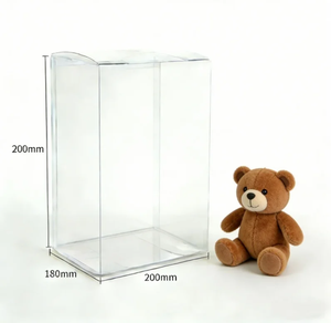 Boîte d'emballage en plastique PVC transparente rectangulaire pour cosmétiques et emballages cadeaux - Product Image 2
