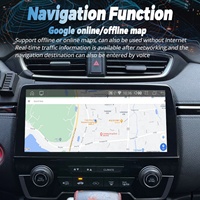 Radio para Auto con Pantalla IPS de 10.33 Pulgadas, Android 13, DSP, para CR-V 2019-2022, Reproductor Multimedia, Navegación GPS, CarPlay Inalámbrico, Estéreo