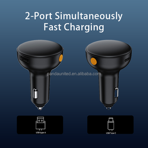 Caricabatterie da Auto USB C+Type C con Ricarica Rapida Compatibile con Apple Find My per iPhone Samsung Xiaomi - Product Image 5