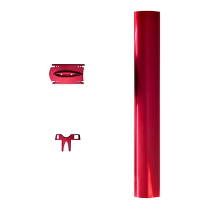 เสาอลูมิเนียม JFS-Axis ขนาด 19 มม. ยาว 90 ซม. พร้อมฟิวส์ 625 แข็งแรง/ทนทาน โลโก้ OEM สีแดง น้ำหนักเบา สำหรับผู้ชายและผู้หญิง เหมาะสำหรับเวคบอร์ด ดาวน์วินด์ พัมปิ้ง ฟอยล์อิง อลูมิเนียมน้ำหนักเบา - Product Image 4