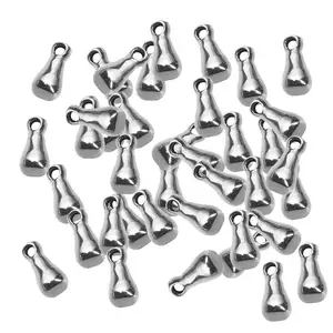 Giọt Nước Mắt Thép Không Gỉ Kết Thúc Của Chuỗi Mở Rộng Thả Hình Dạng Mặt Dây Chuyền Giọt Đuôi Mở Rộng Chuỗi Trang Sức Tìm Phụ Kiện - Product Image 1