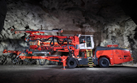 DT1232i Foreuse Jumbo Automatique Souterraine pour l'Exploitation Minière et le Tunnelisation, Neuve, avec Engrenage de Foreuse Rotative, Boîte de Vitesses, Pompe et Noyau de Pompe