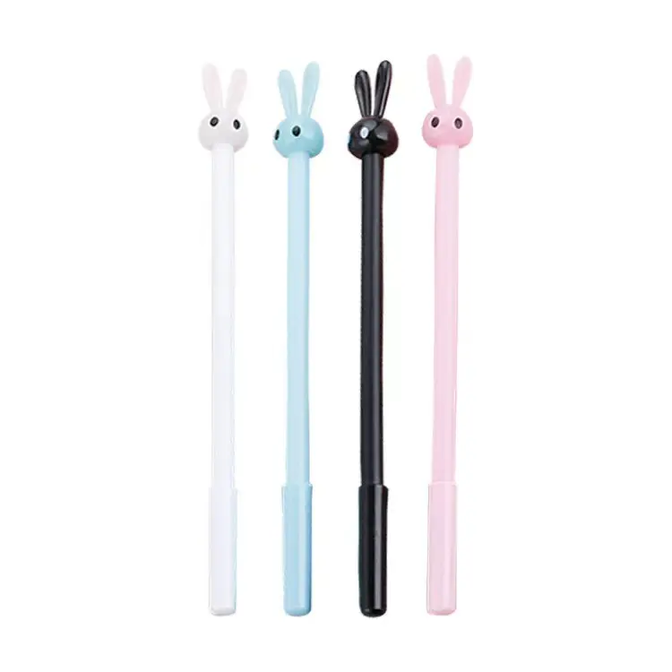 Cartoon stationery Bunny Jun gel pen cute long-eared rabbit pen creative student pen factory outlet kids cute student girls