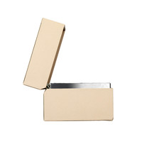Boîte d'emballage de montre en papier texturé cuir de luxe avec coussin, personnalisable avec logo OEM, vente en gros