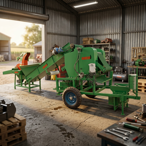 Les moissonneuses utilisent des presses à balles pour ensilage, des presse-rouleaux agricoles pour la gestion du fourrage, de la biomasse, de la paille et des résidus de culture. - Product Image 2