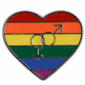Individuelle Fortschritt-Pride-Party-Favoriten LGBTQ-Reportenaufschlag Emaille-Pins Broschen-Auszeichnungen runde Regenbogen-Knöpfe Flagge Gay & Lesbian Pride-Pins - Product Image 3