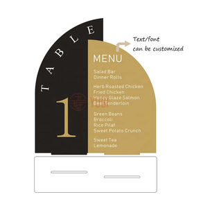 Signe de numéros de <span class=keywords><strong>table</strong></span> en acrylique Signe de numéro de siège transparent Fournitures de fête et de vacances Fournitures de décoration de carte de <span class=keywords><strong>table</strong></span> en acrylique de <span class=keywords><strong>mariage</strong></span> - Product Image 6