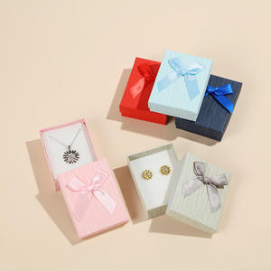 Caja de Almacenamiento de Joyería Moderna y Elegante de Cartón al por Mayor, Caja de Regalo para el Día de San Valentín para Anillos, Collares y Pendientes, Color Personalizable - Product Image 2