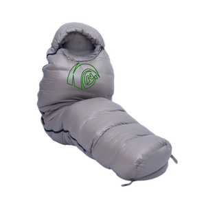Sac de couchage mummy en nylon épissable, duvet de canard et d'oie, imperméable, coupe-vent, ultraléger et compressible pour le camping et la randonnée en extérieur - Product Image 6