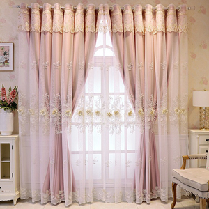 <span class=keywords><strong>Tende</strong></span> Riutilizzabili di Alta Gamma a Doppio Strato con Ricamo Elettrico in Rilievo, Oscuranti e Trasparenti <span class=keywords><strong>per</strong></span> <span class=keywords><strong>Camere</strong></span> <span class=keywords><strong>da</strong></span> <span class=keywords><strong>Letto</strong></span> di Lusso - Product Image 4