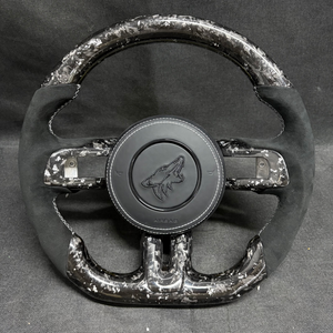 Volante Ligero Modificado de Fibra de Carbono Forjado para Ford Mustang V6 GT Shelby Series 2015-2023, Piezas Interiores para Autos <span class=keywords><strong>Deportivos</strong></span> - Product Image 3