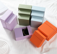 Boîte à tiroir coulissant recyclable, boîte cadeau en papier personnalisée à ouverture coulissante pour l'emballage de petits cadeaux