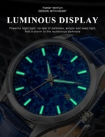 Montre à quartz pour homme, style cadran en pierre de lapis-lazuli 40 mm, logo personnalisé OEM/ODM, luxe, business-casual, avec luminescence