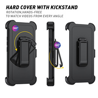 Coque de protection pour Tecno Camon 40 Pro 4G, coque rigide en PC + TPU souple, antichoc, avec béquille, étui de téléphone portable