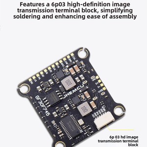 โมดูลควบคุมการบิน JHEMCU F745 สำหรับชิ้นส่วนเครื่องบินบังคับวิทยุแบบ Crosser Flying Tower ที่ใช้งานร่วมกันได้ - Product Image 4