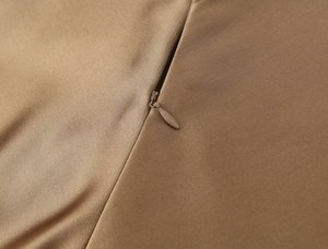 KAR & OT ZA 2025 nuovo abito da donna a mezza lunghezza in raso tinta unita con scollo a V con bretelle senza schienale e 4772333 alla moda - Product Image 6