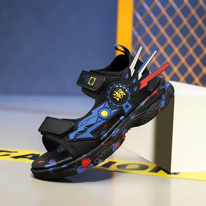 Sandales Enfant en Gros 2025 Nouvelle Collection Été Garçons Chaussures de Sport à Plateforme Souple Antidérapantes Sandales de Sport Tendance Chaussures de Plage pour Garçons - Product Image 3
