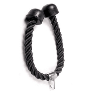 Accessoires professionnels pour machine à câble de gym, corde en polyester pour triceps, accessoires de fitness, 27 pouces, usage intensif, pour la maison et le commerce - Product Image 6