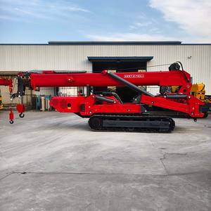 Grúa Araña de Servicio Pesado de 16 Toneladas con Pluma Telescópica, Grúa Compacta sobre Orugas para Trabajos de Construcción e Instalación - Product Image 3